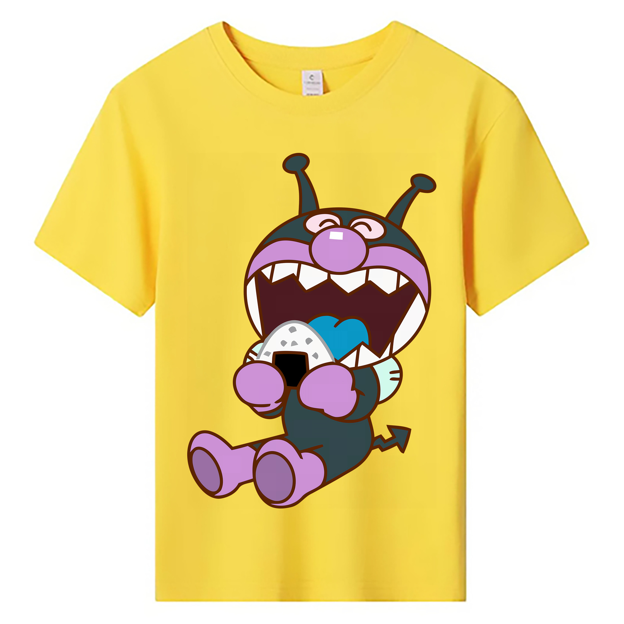 （画像用） アンパンマン Anpanman 綿100％キッズTシャツ（フロントプリント）