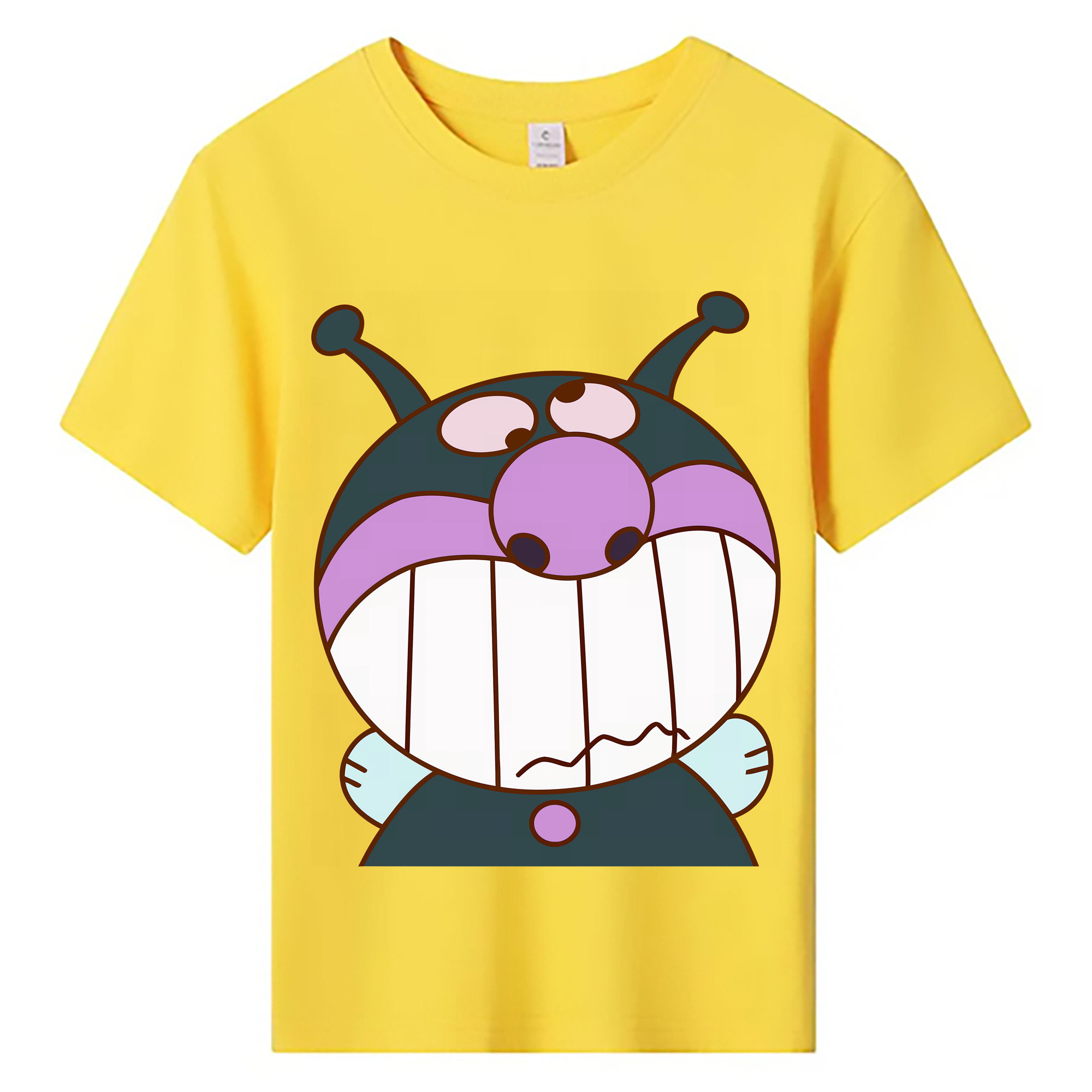 （画像用） アンパンマン Anpanman 綿100％キッズTシャツ（フロントプリント）