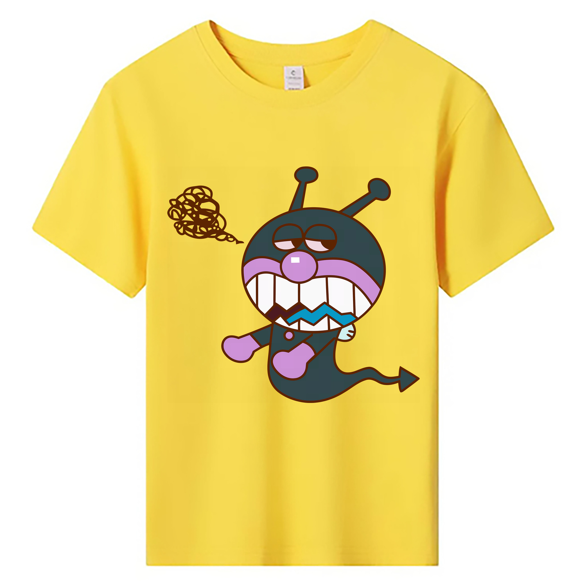 （画像用） アンパンマン Anpanman 綿100％キッズTシャツ（フロントプリント）