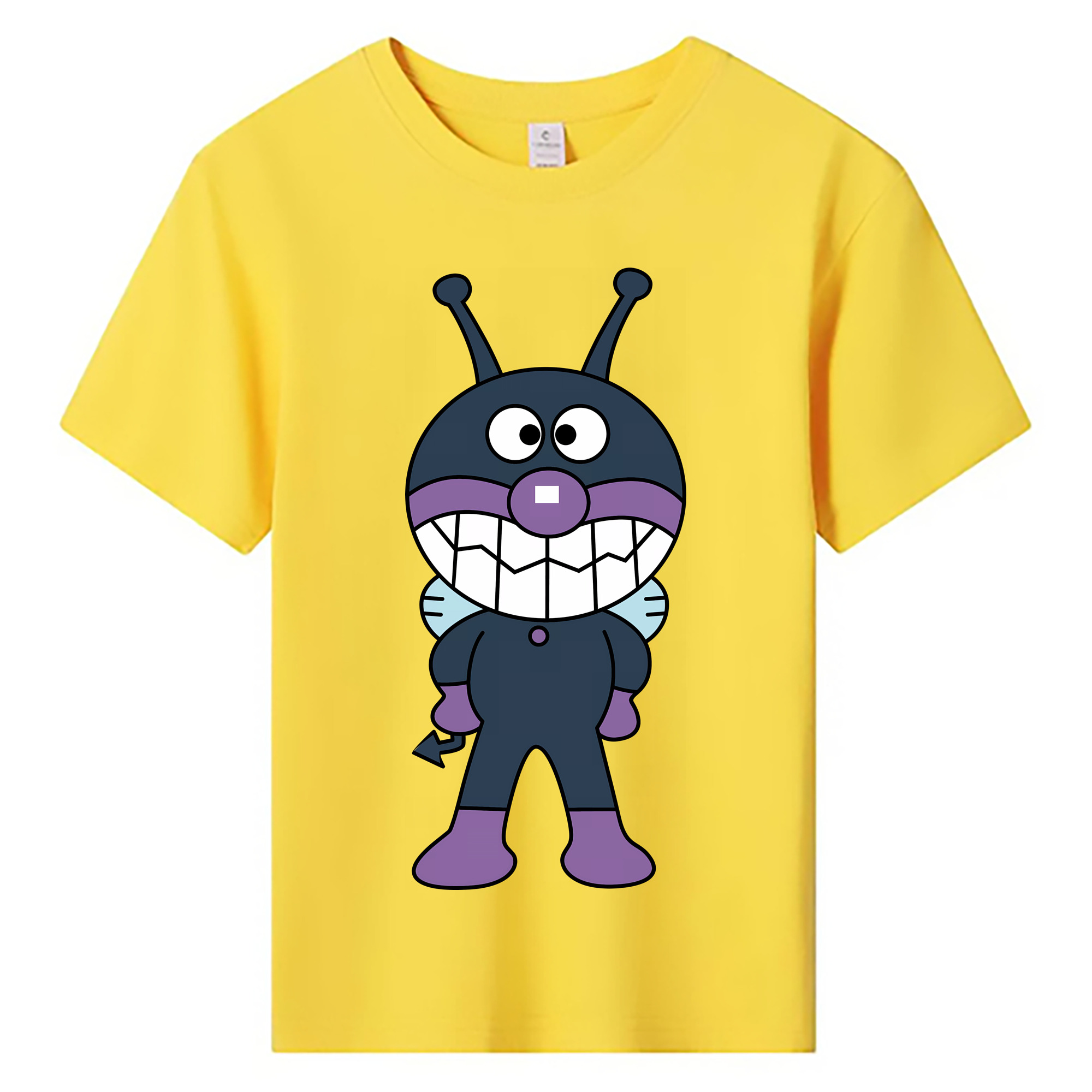 （画像用） アンパンマン Anpanman 綿100％キッズTシャツ（フロントプリント）
