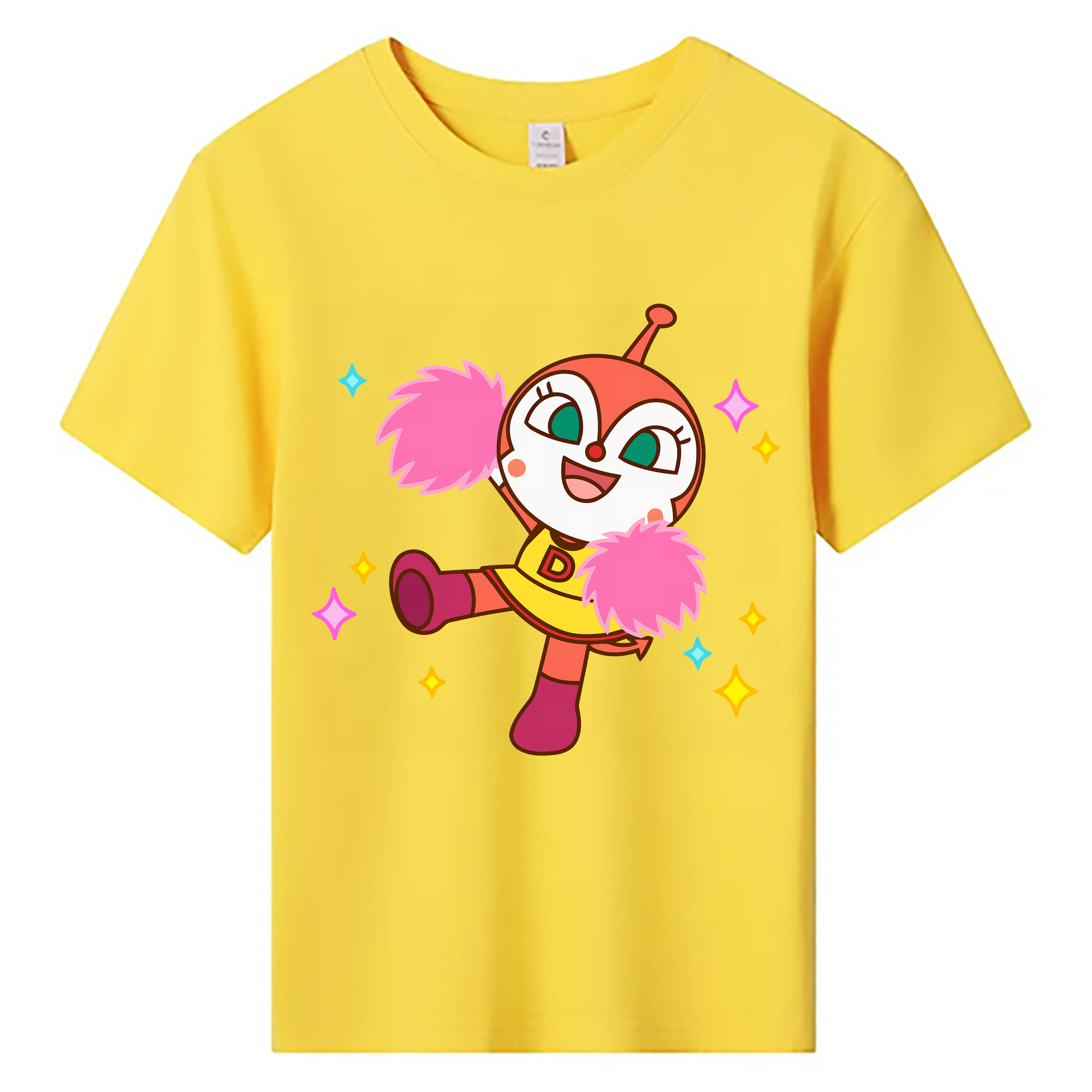（画像用） アンパンマン Anpanman 綿100％キッズTシャツ（フロントプリント）