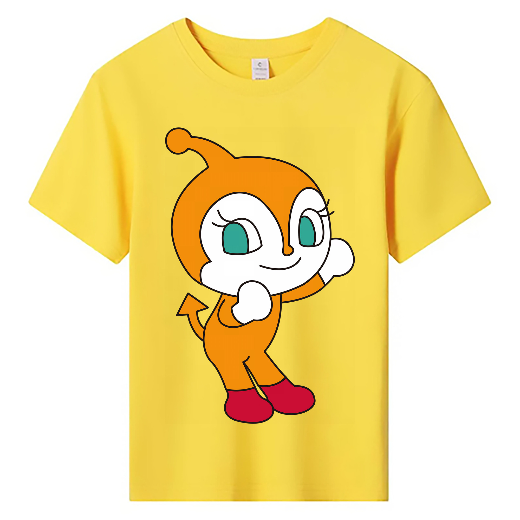 （画像用） アンパンマン Anpanman 綿100％キッズTシャツ（フロントプリント）