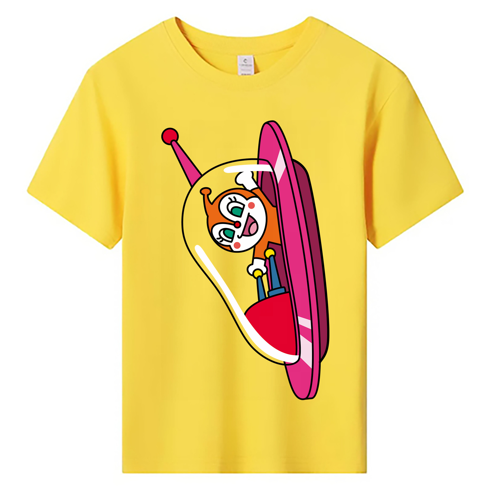 （画像用） アンパンマン Anpanman 綿100％キッズTシャツ（フロントプリント）