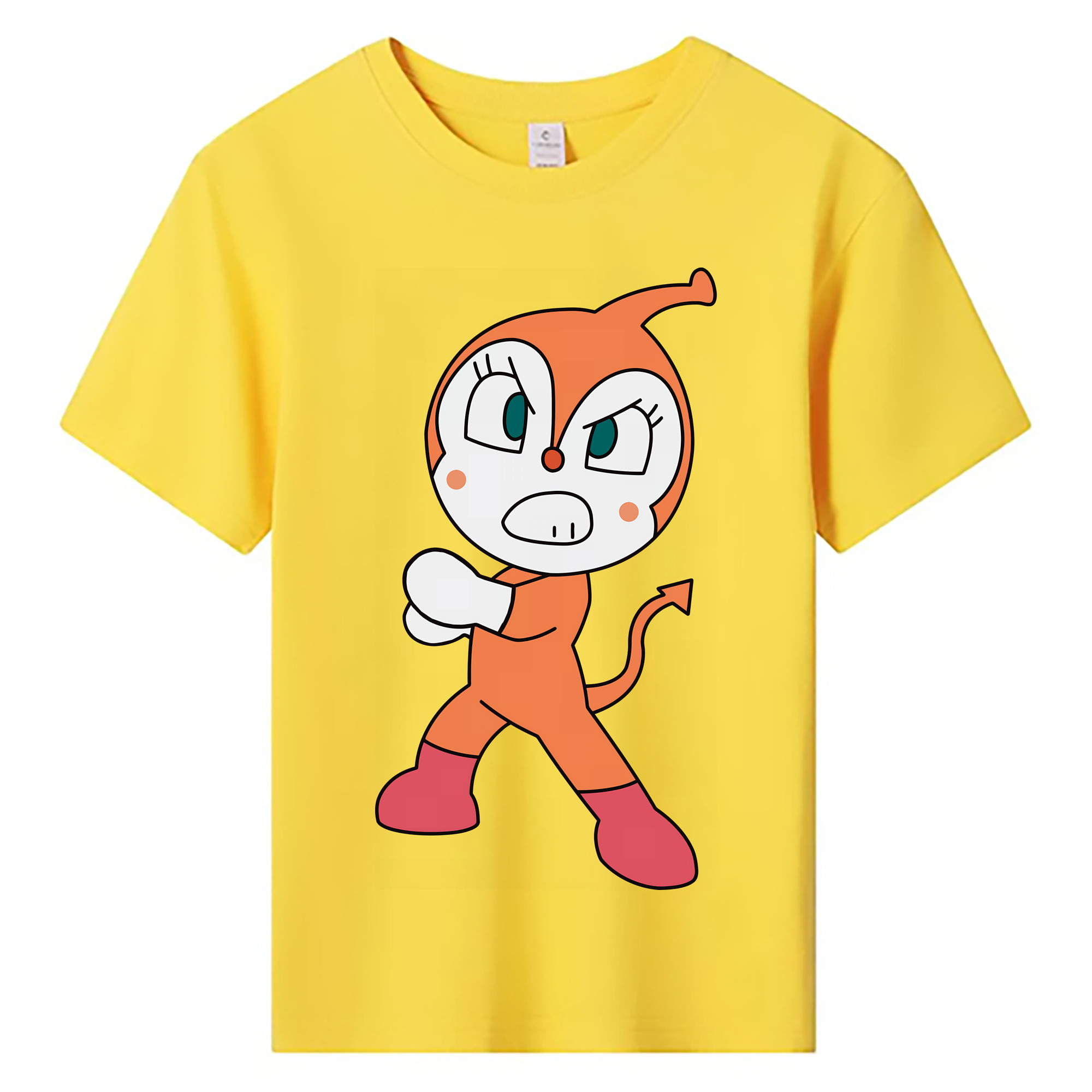 （画像用） アンパンマン Anpanman 綿100％キッズTシャツ（フロントプリント）