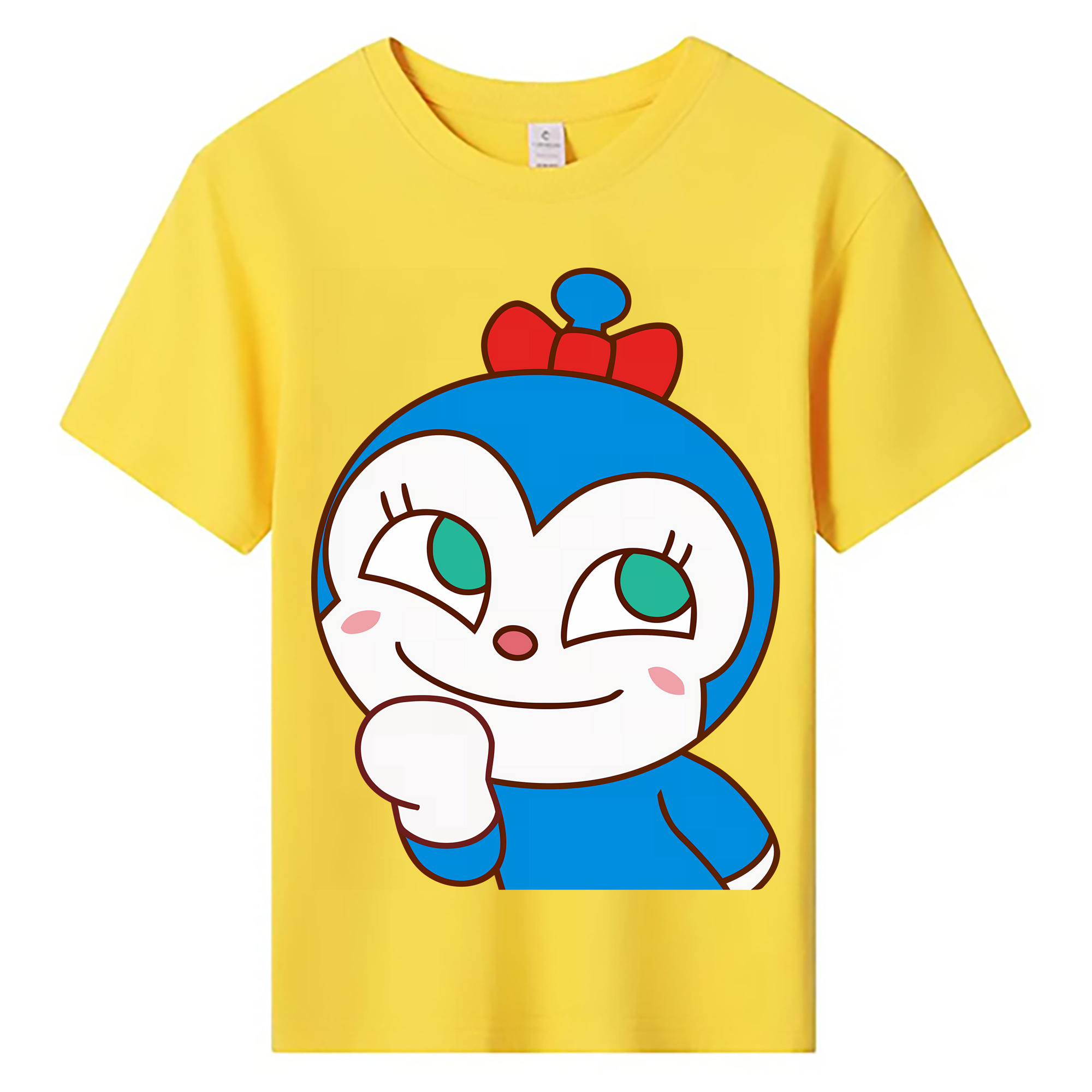 （画像用） アンパンマン Anpanman 綿100％キッズTシャツ（フロントプリント）