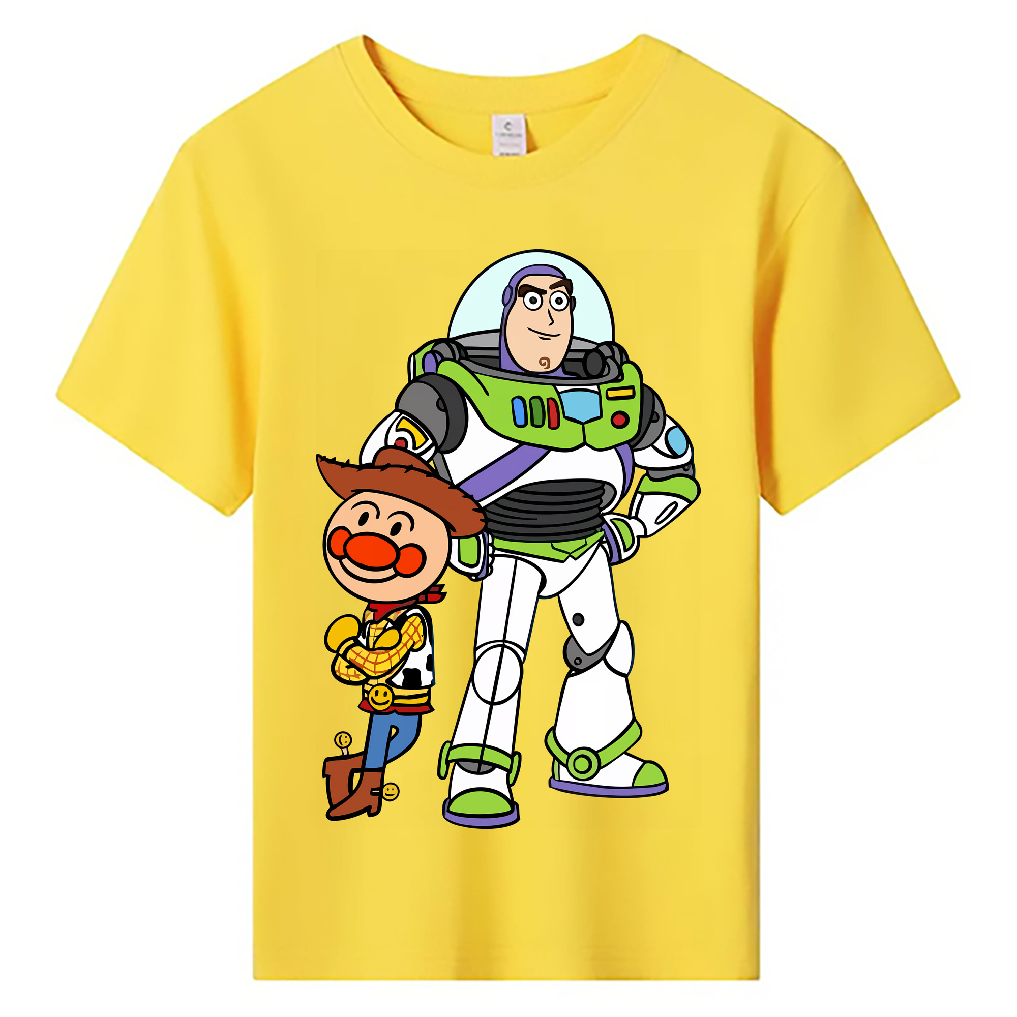 （画像用） アンパンマン Anpanman 綿100％キッズTシャツ（フロントプリント）