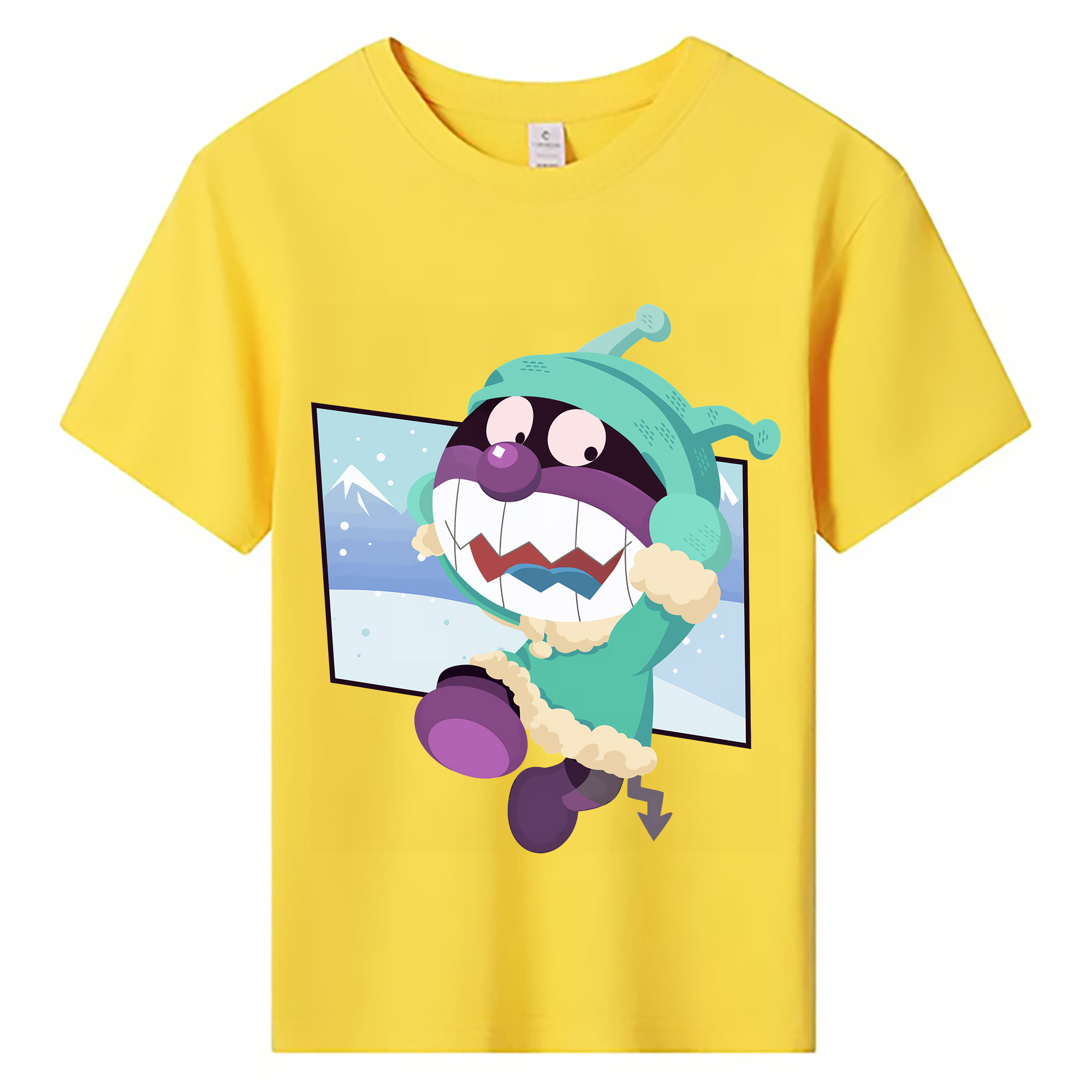 （画像用） アンパンマン Anpanman 綿100％キッズTシャツ（フロントプリント）