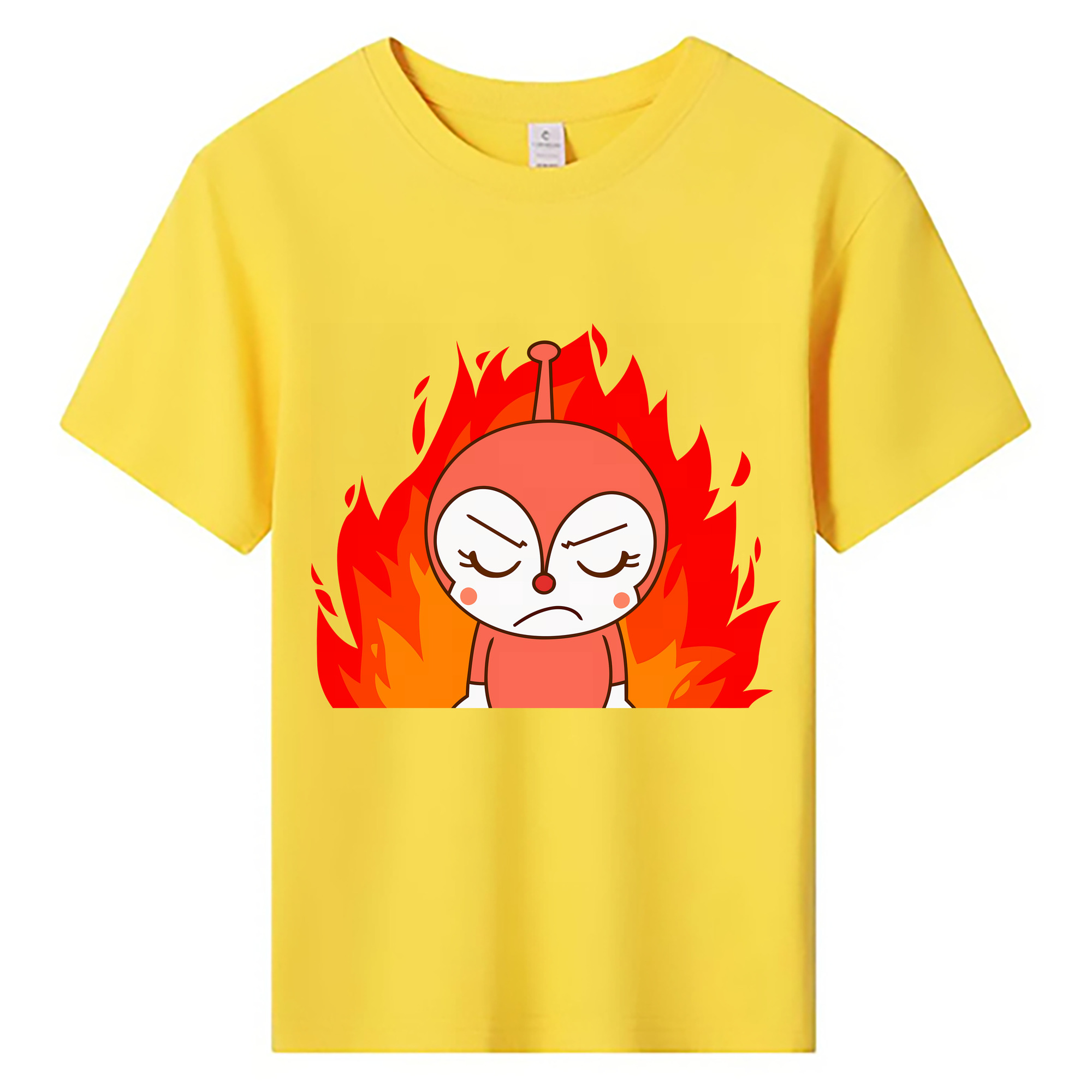 （画像用） アンパンマン Anpanman 綿100％キッズTシャツ（フロントプリント）