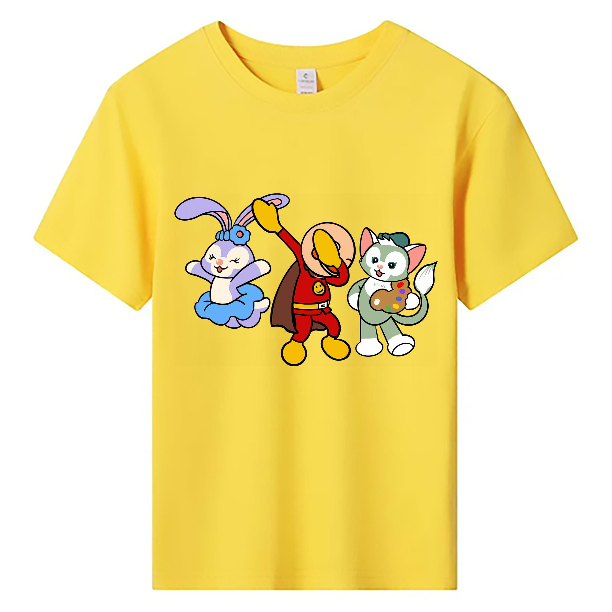 （画像用） アンパンマン Anpanman 綿100％キッズTシャツ（フロントプリント）