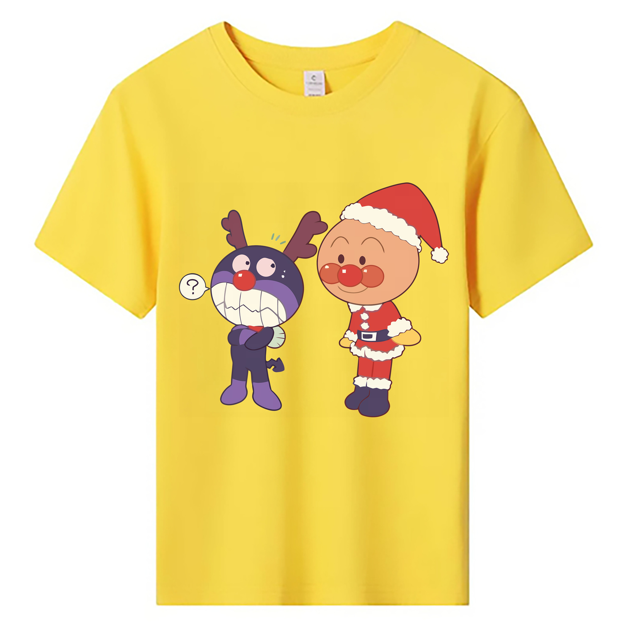 （画像用） アンパンマン Anpanman 綿100％キッズTシャツ（フロントプリント）
