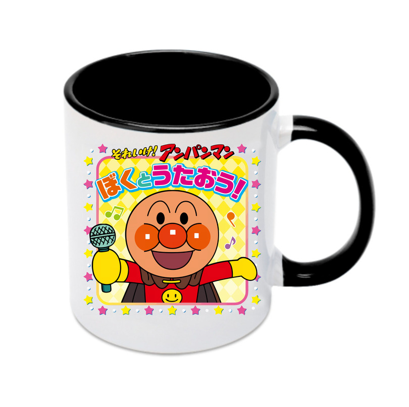 （画像用） アンパンマン Anpanman カラーマグカップ