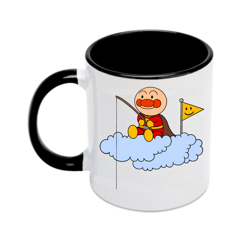 （画像用） アンパンマン Anpanman カラーマグカップ