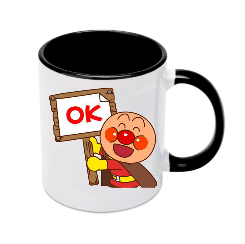 （画像用） アンパンマン Anpanman カラーマグカップ
