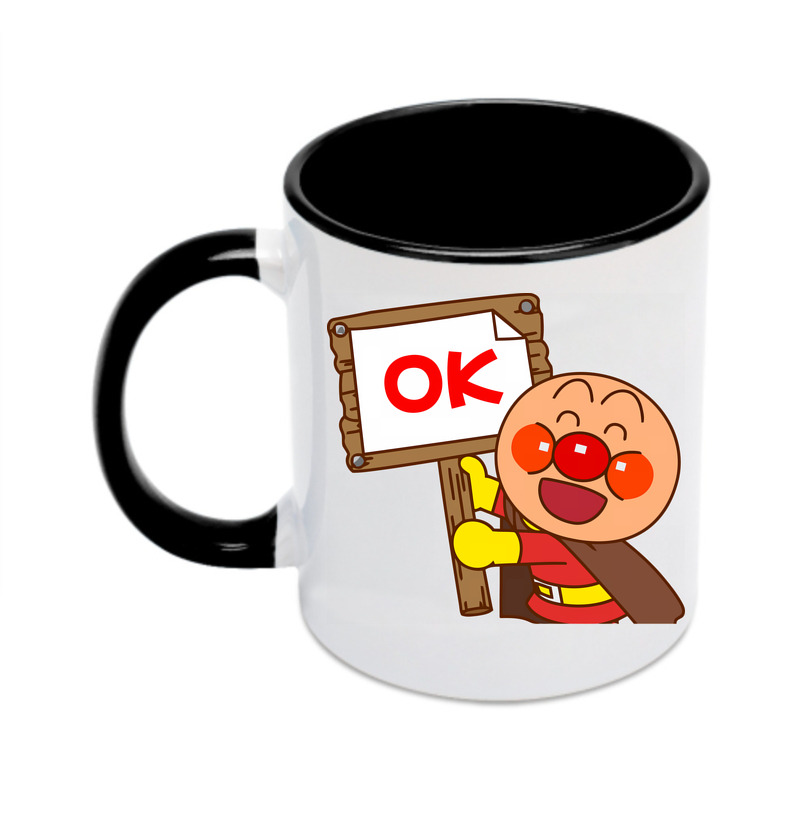 （画像用） アンパンマン Anpanman カラーマグカップ