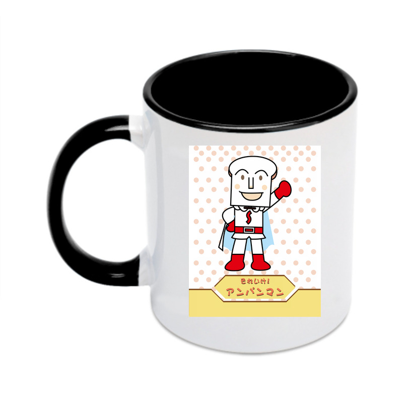 （画像用） アンパンマン Anpanman カラーマグカップ