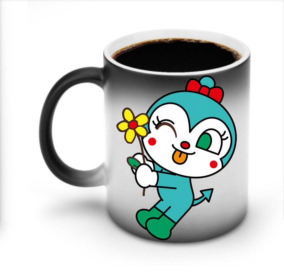 （画像用） アンパンマン Anpanman 温度変色マグカップ