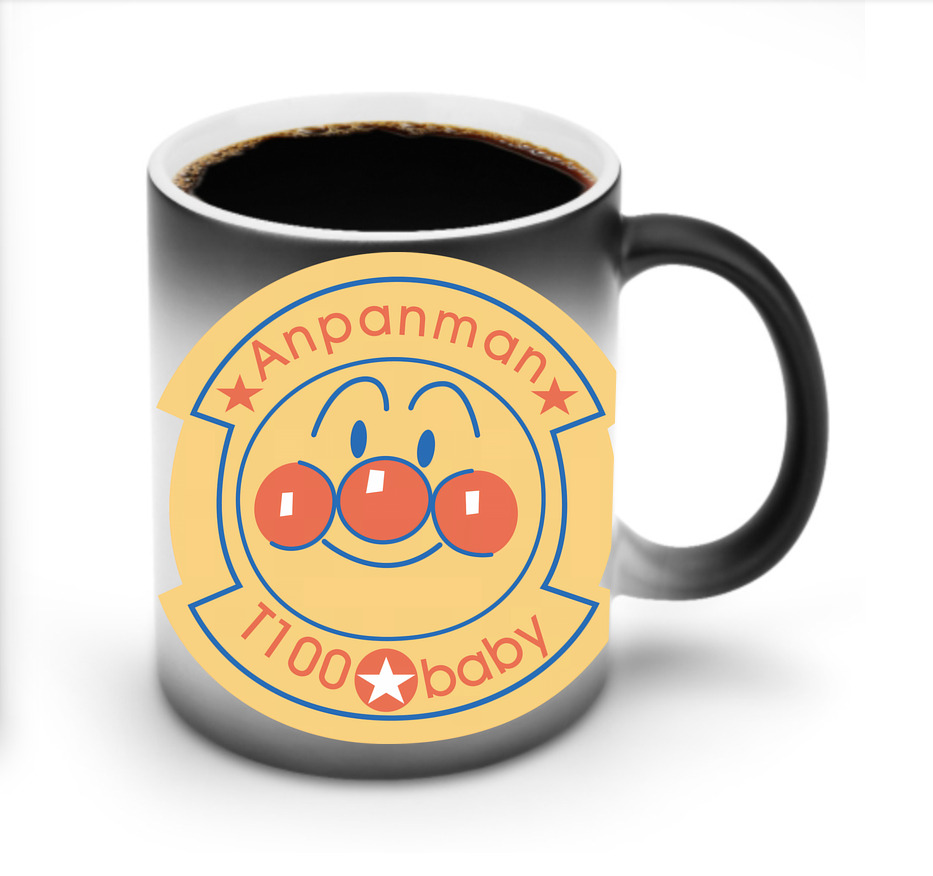 （画像用） アンパンマン Anpanman 温度変色マグカップ