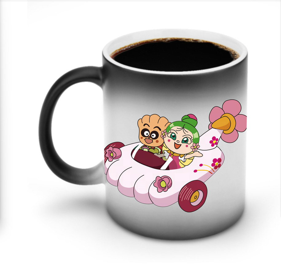 （画像用） アンパンマン Anpanman 温度変色マグカップ