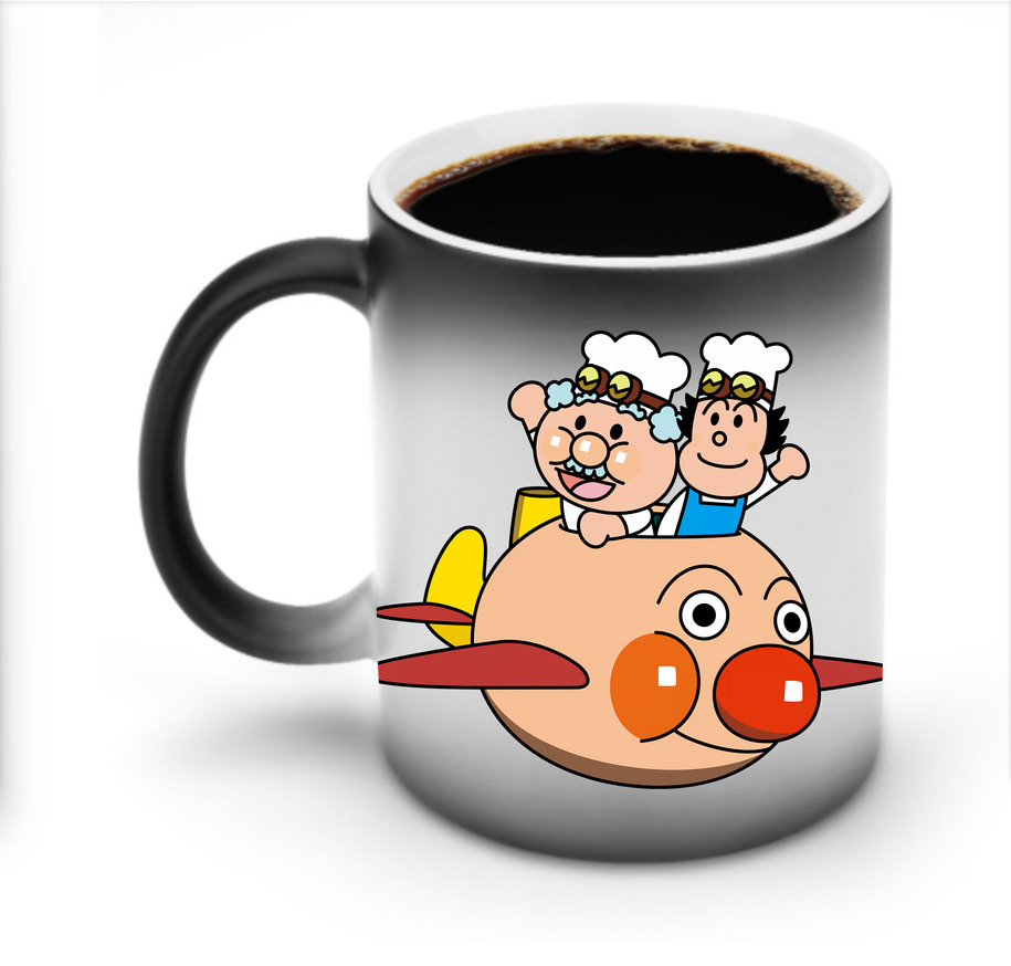 （画像用） アンパンマン Anpanman 温度変色マグカップ
