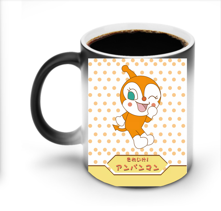 （画像用） アンパンマン Anpanman 温度変色マグカップ