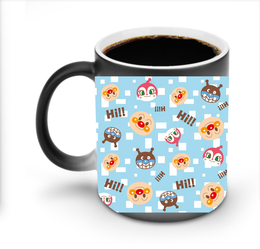 （画像用） アンパンマン Anpanman 温度変色マグカップ