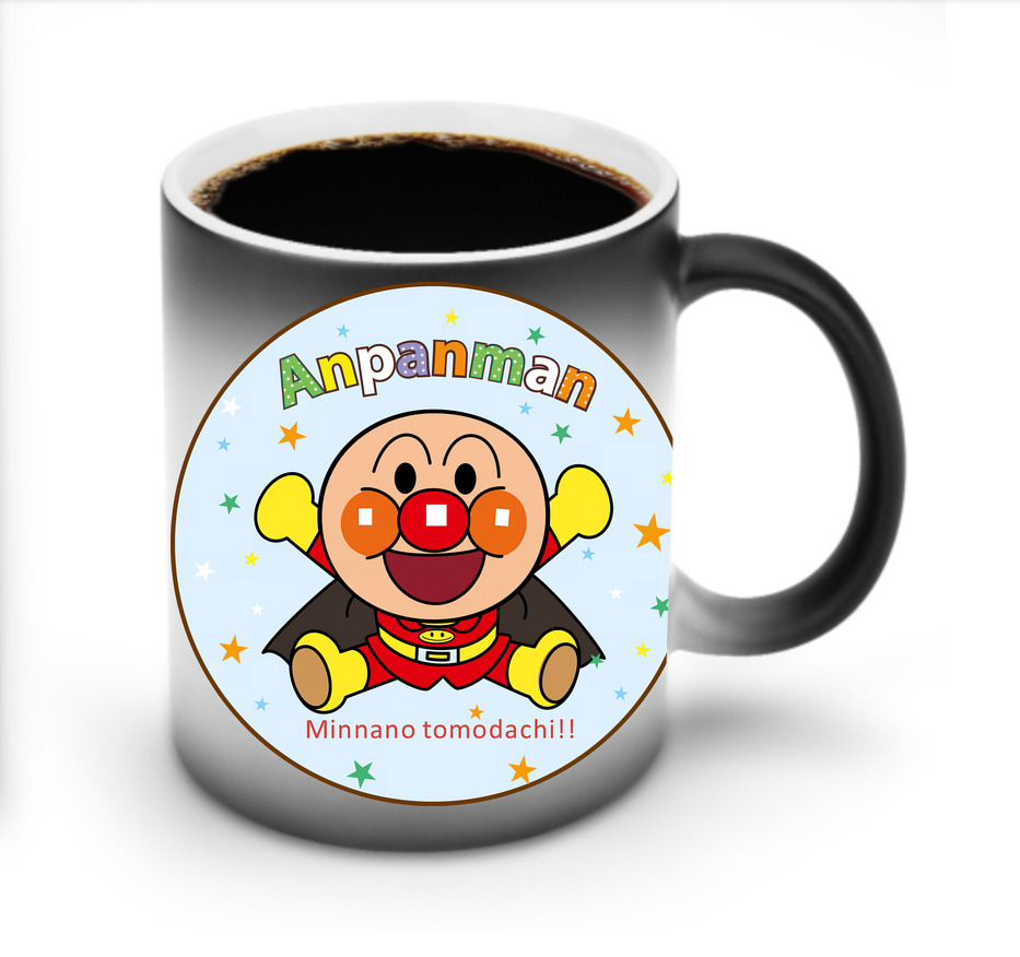 （画像用） アンパンマン Anpanman 温度変色マグカップ