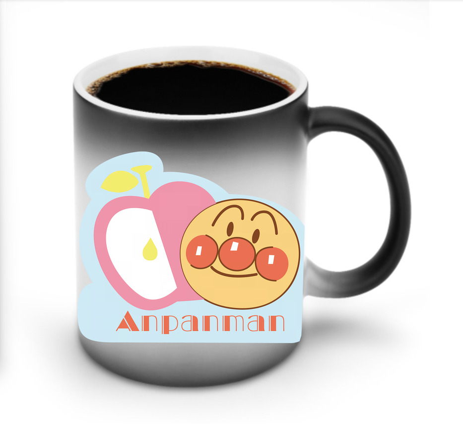 （画像用） アンパンマン Anpanman 温度変色マグカップ
