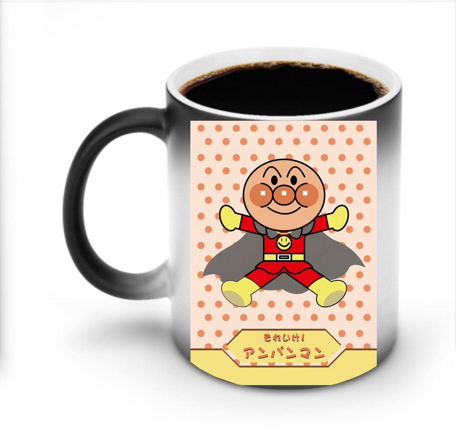 （画像用） アンパンマン Anpanman 温度変色マグカップ