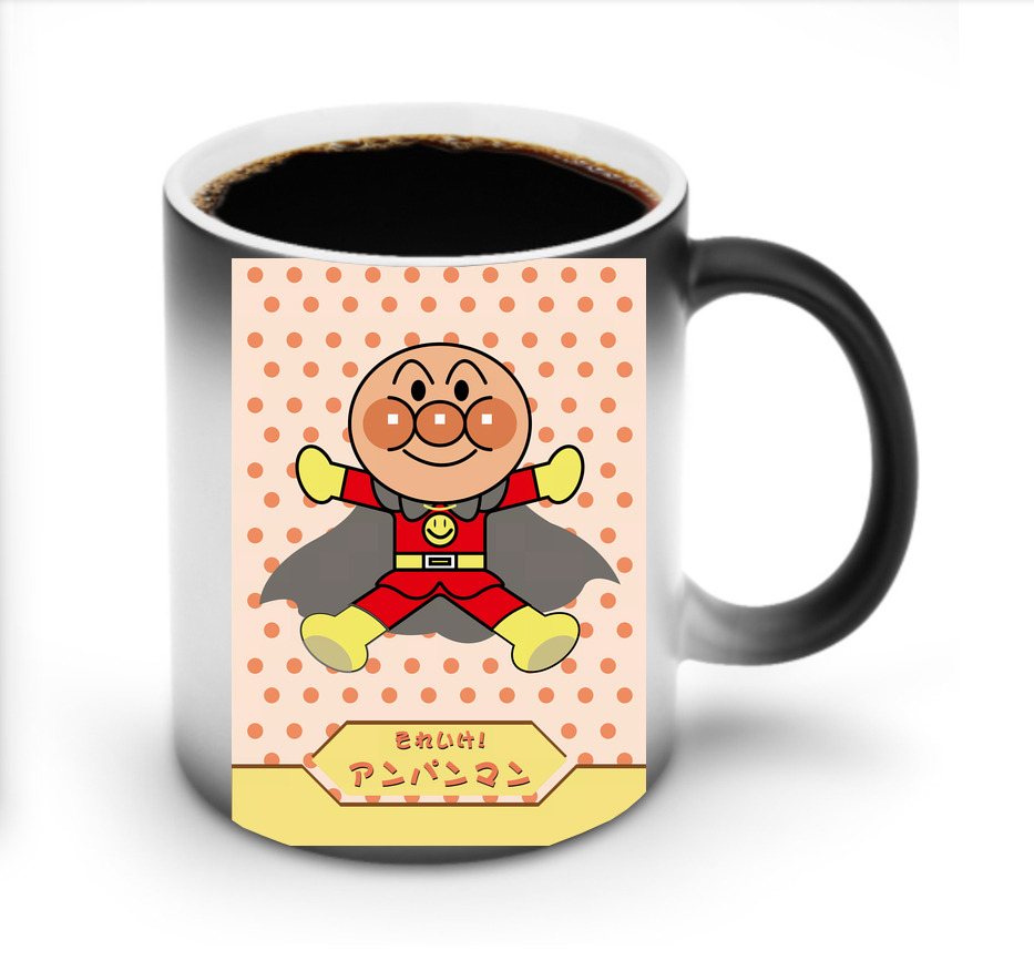 （画像用） アンパンマン Anpanman 温度変色マグカップ