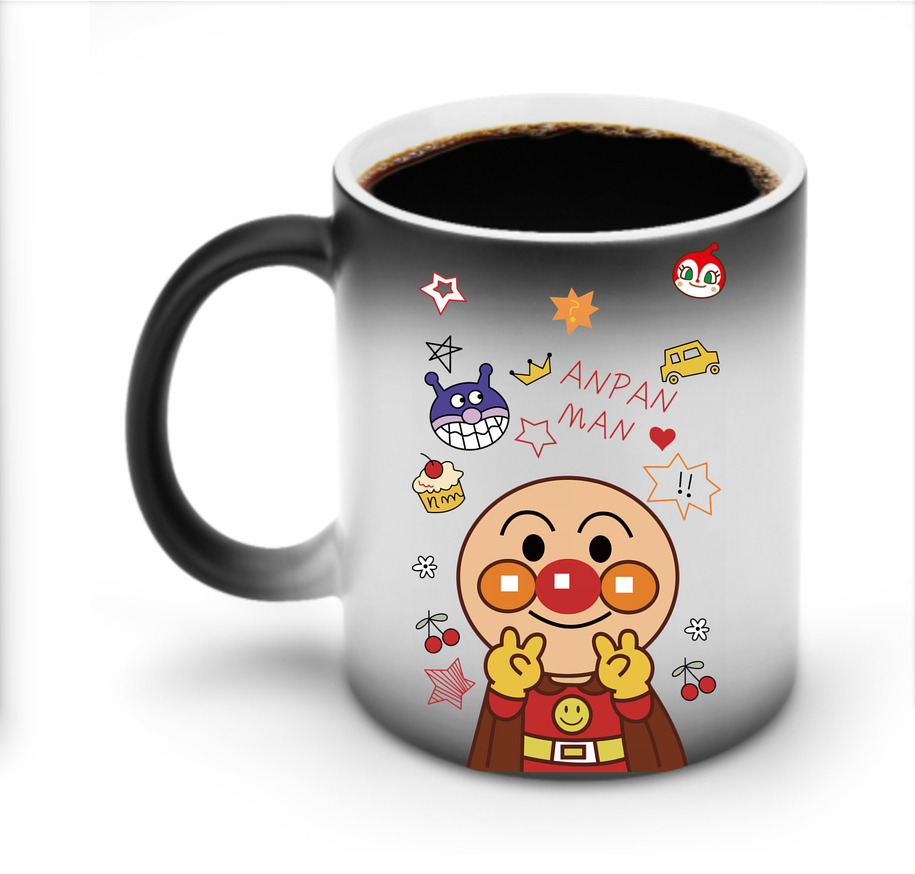 （画像用） アンパンマン Anpanman 温度変色マグカップ