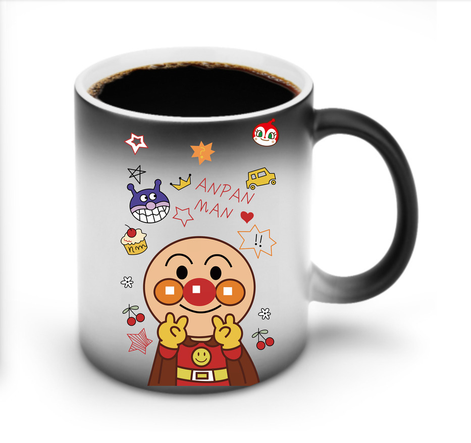 （画像用） アンパンマン Anpanman 温度変色マグカップ