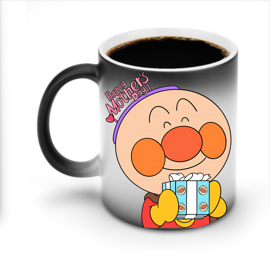 （画像用） アンパンマン Anpanman 温度変色マグカップ