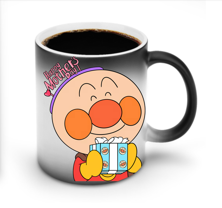 （画像用） アンパンマン Anpanman 温度変色マグカップ