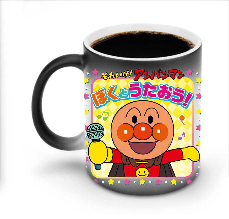 （画像用） アンパンマン Anpanman 温度変色マグカップ