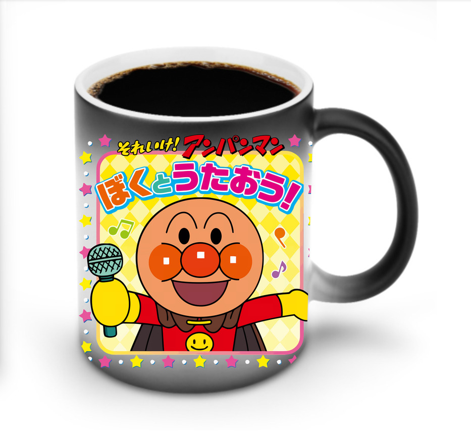 （画像用） アンパンマン Anpanman 温度変色マグカップ