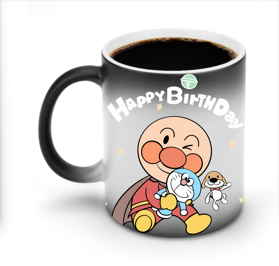 （画像用） アンパンマン Anpanman 温度変色マグカップ