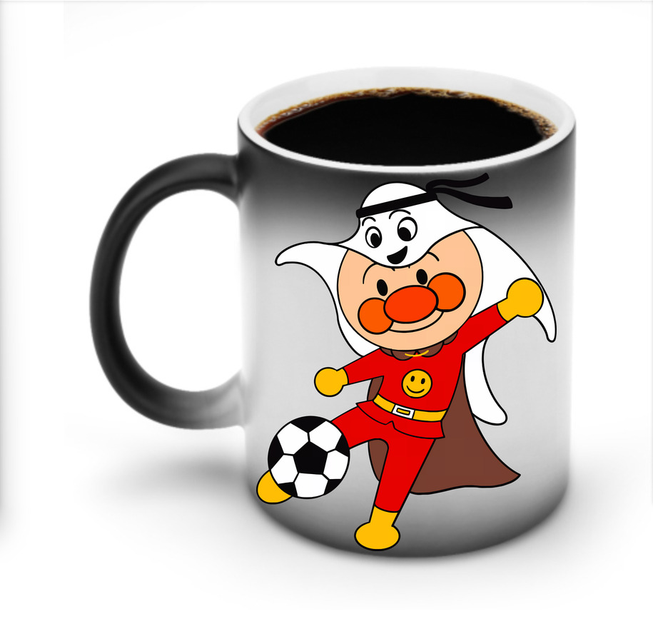 （画像用） アンパンマン Anpanman 温度変色マグカップ