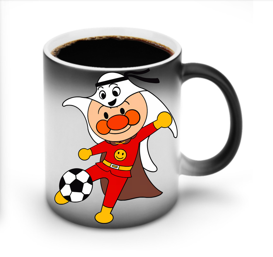 （画像用） アンパンマン Anpanman 温度変色マグカップ