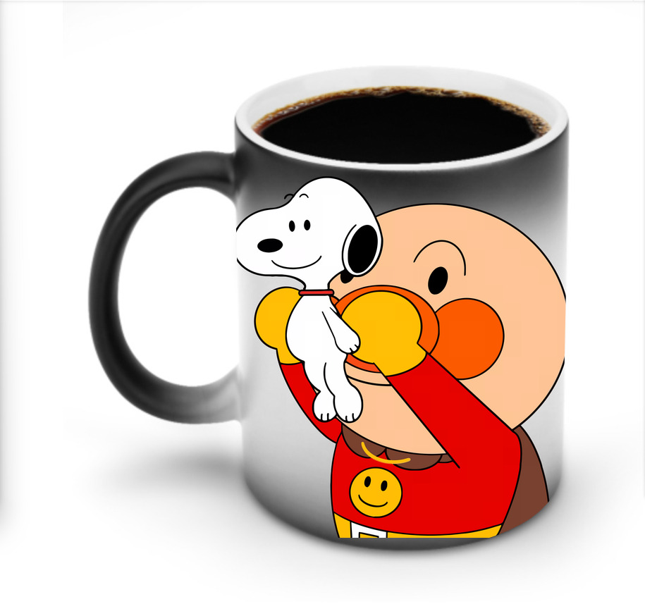 （画像用） アンパンマン Anpanman 温度変色マグカップ