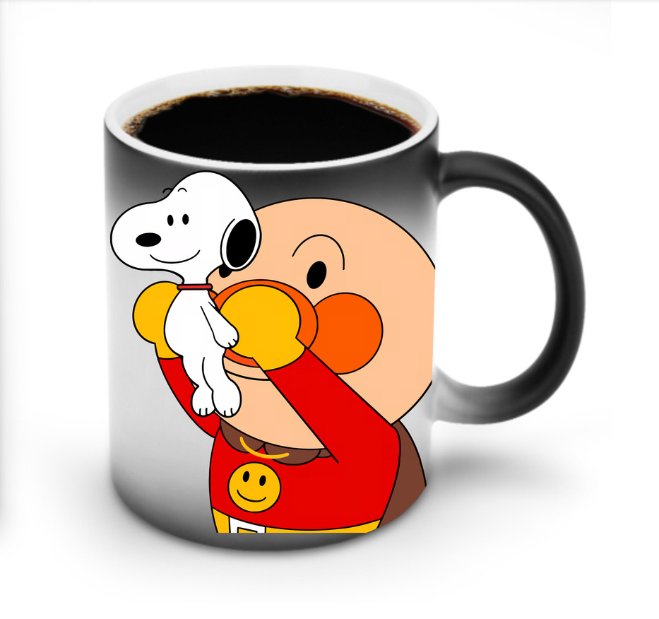 （画像用） アンパンマン Anpanman 温度変色マグカップ