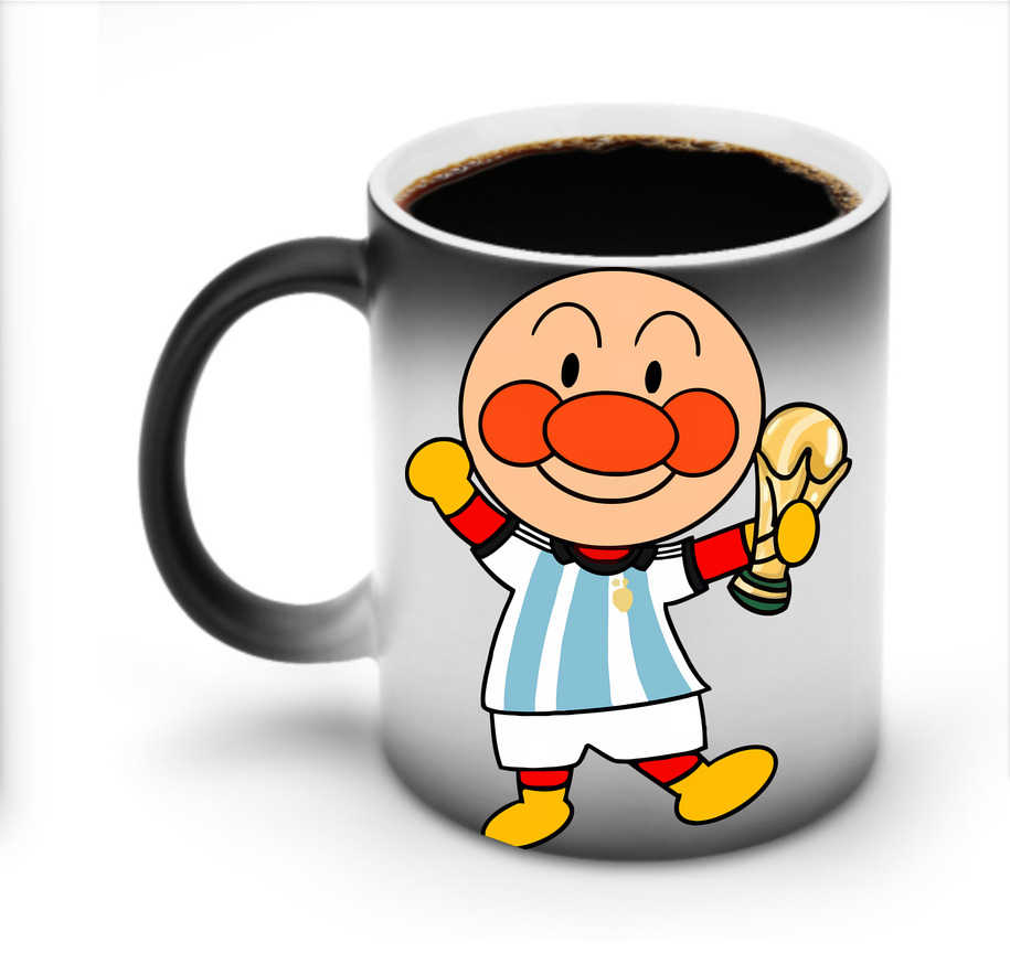 （画像用） アンパンマン Anpanman 温度変色マグカップ