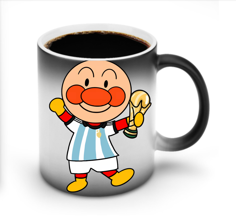 （画像用） アンパンマン Anpanman 温度変色マグカップ