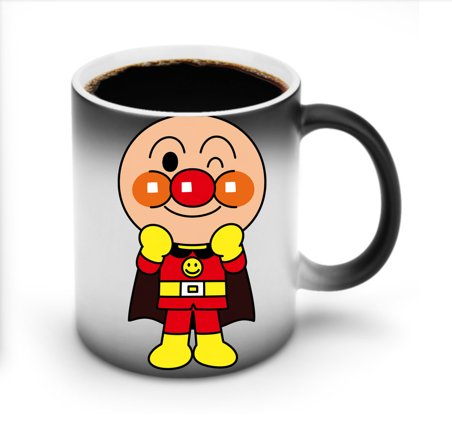 （画像用） アンパンマン Anpanman 温度変色マグカップ