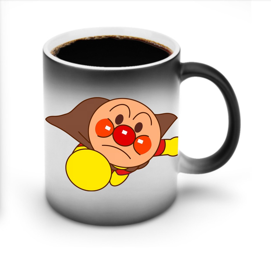 （画像用） アンパンマン Anpanman 温度変色マグカップ