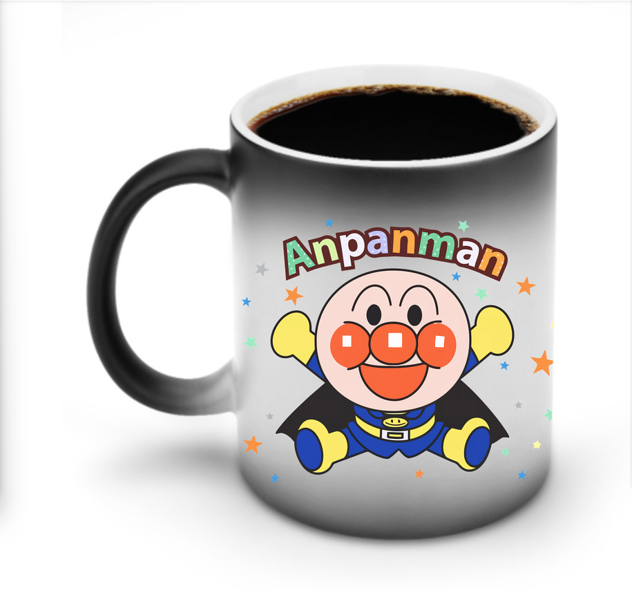 （画像用） アンパンマン Anpanman 温度変色マグカップ