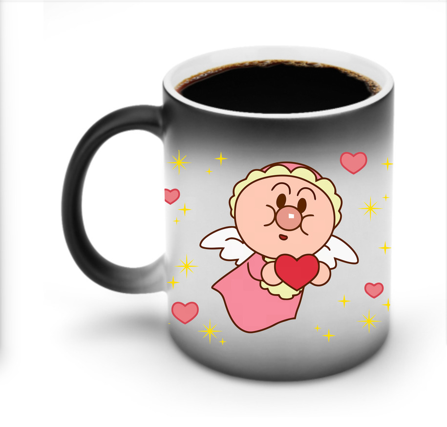 （画像用） アンパンマン Anpanman 温度変色マグカップ