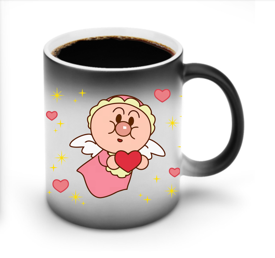 （画像用） アンパンマン Anpanman 温度変色マグカップ