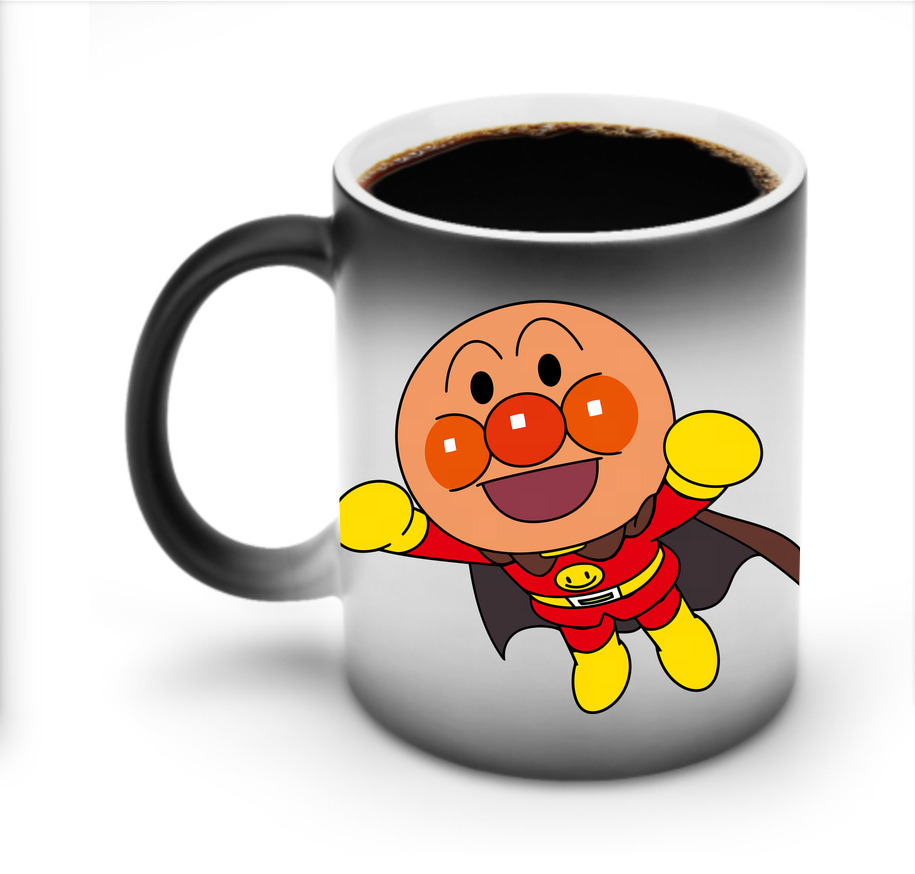 （画像用） アンパンマン Anpanman 温度変色マグカップ