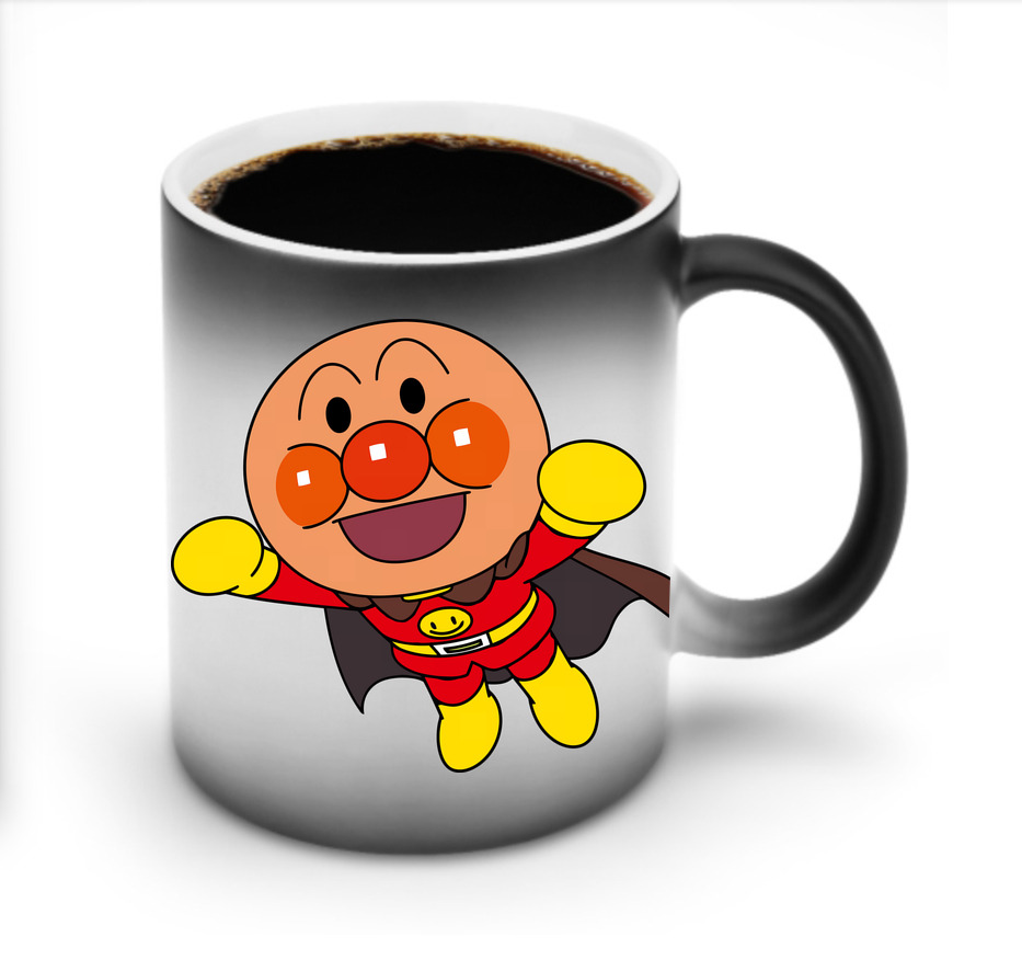 （画像用） アンパンマン Anpanman 温度変色マグカップ