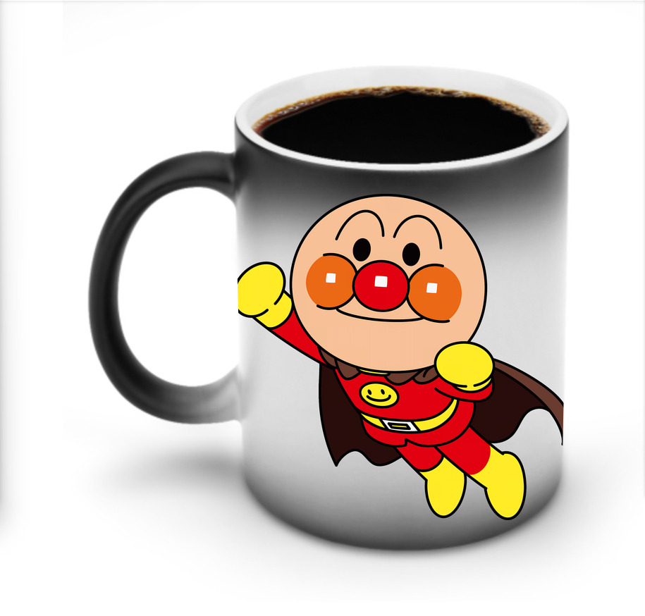 （画像用） アンパンマン Anpanman 温度変色マグカップ